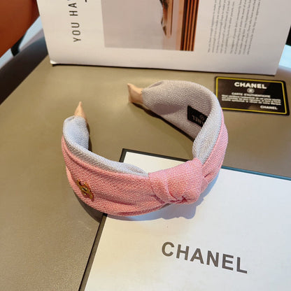 BLUSH PINK FABRIC HEADBAND 168554