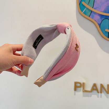 BLUSH PINK FABRIC HEADBAND 168554