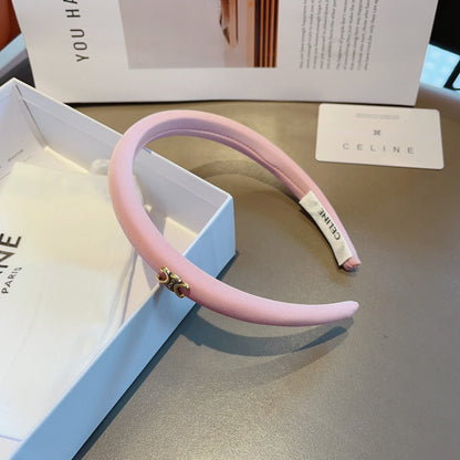 ROSE PINK FABRIC HAIRBAND 425456