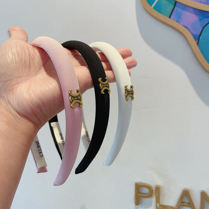 BLACK FABRIC HAIRBAND 425458