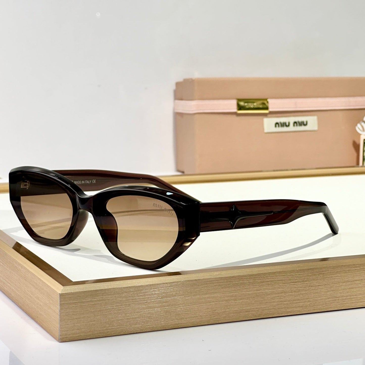 CAT EYE SUNGLASSES SMU52WS IN ACETATE
