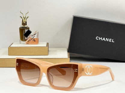 CAT EYE SUNGLASSES CH6313 IN ACETATE