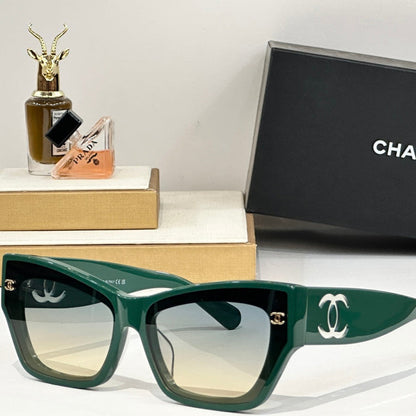 CAT EYE SUNGLASSES CH6313 IN ACETATE