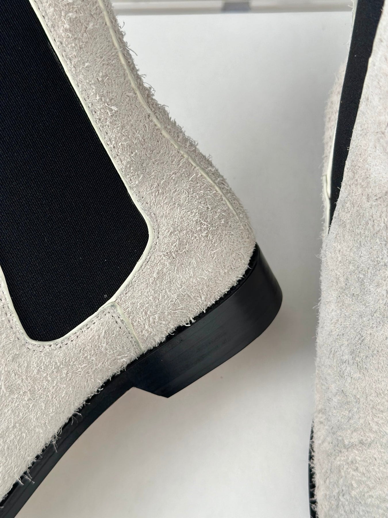 LW CAMPO CHELSEA BOOT WHITE BRUSHED SUEDE