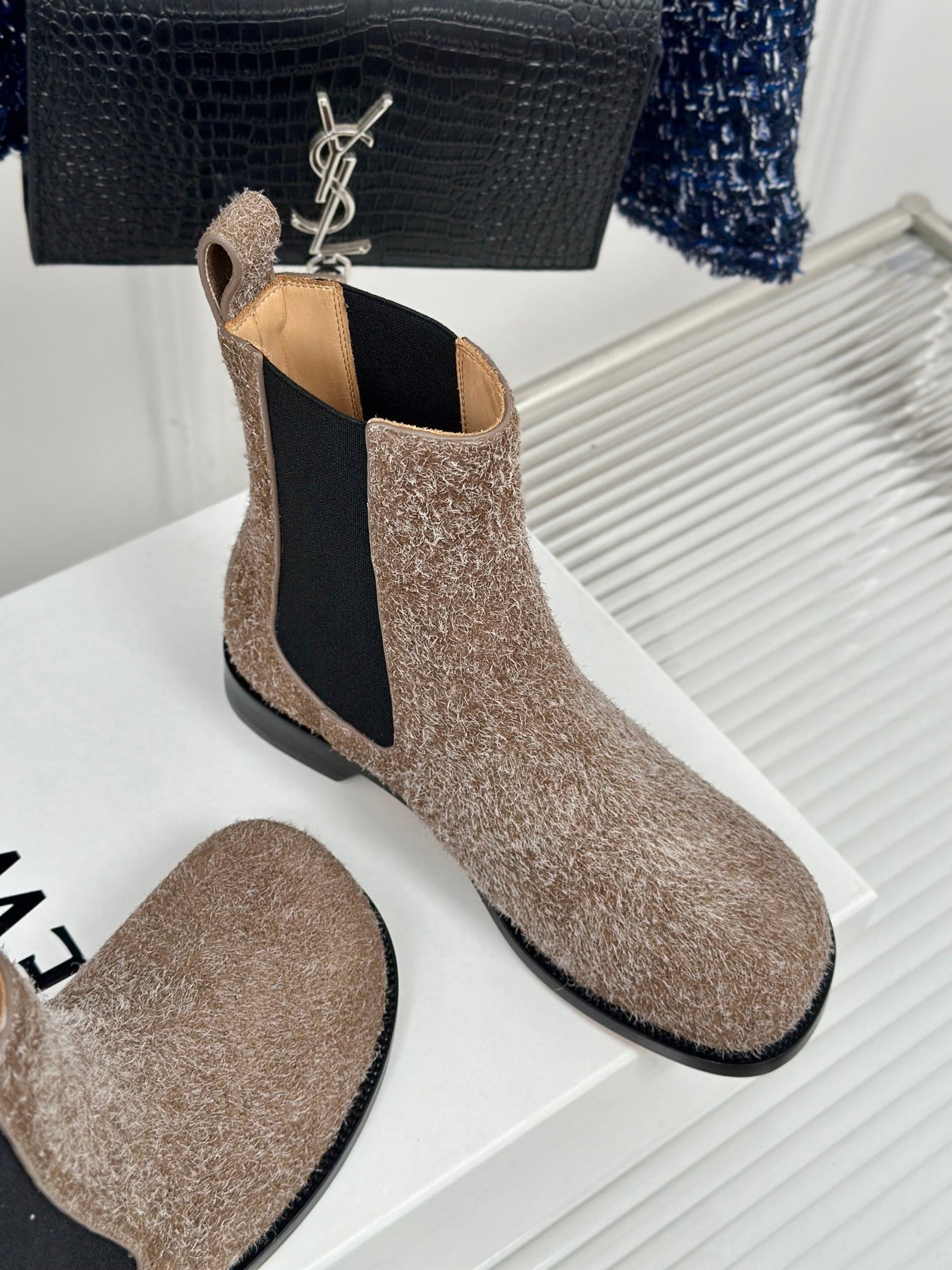 LW CAMPO CHELSEA BOOT BROWN BRUSHED SUEDE