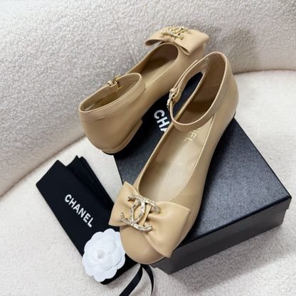 MARY JANE SHOES IN TORTILLA BROWN LAMBSKIN