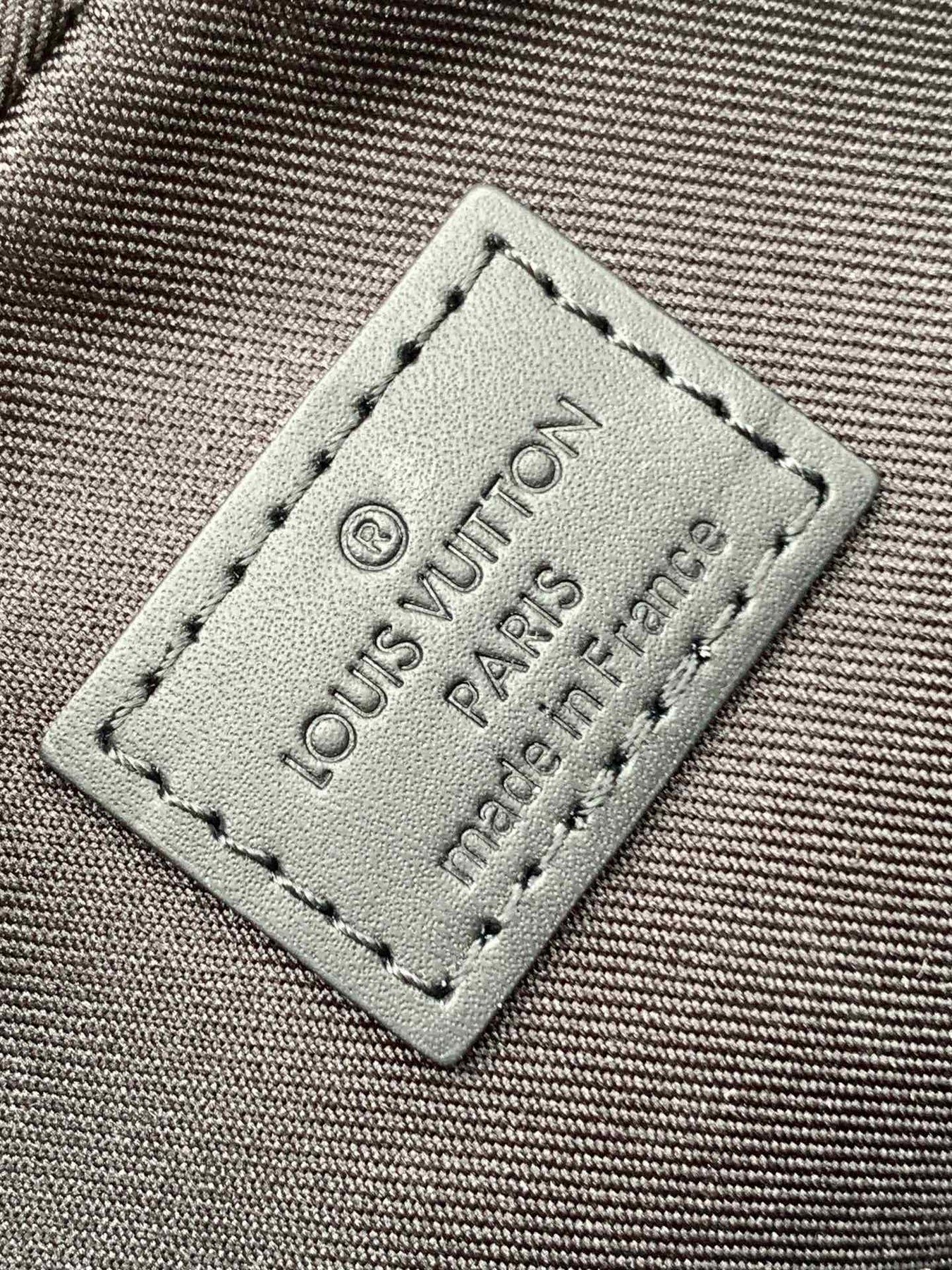 NANO ALPHA BAG 24 IN BLACK MONOGRAM ECLIPSE CANVAS AND COWHIDE