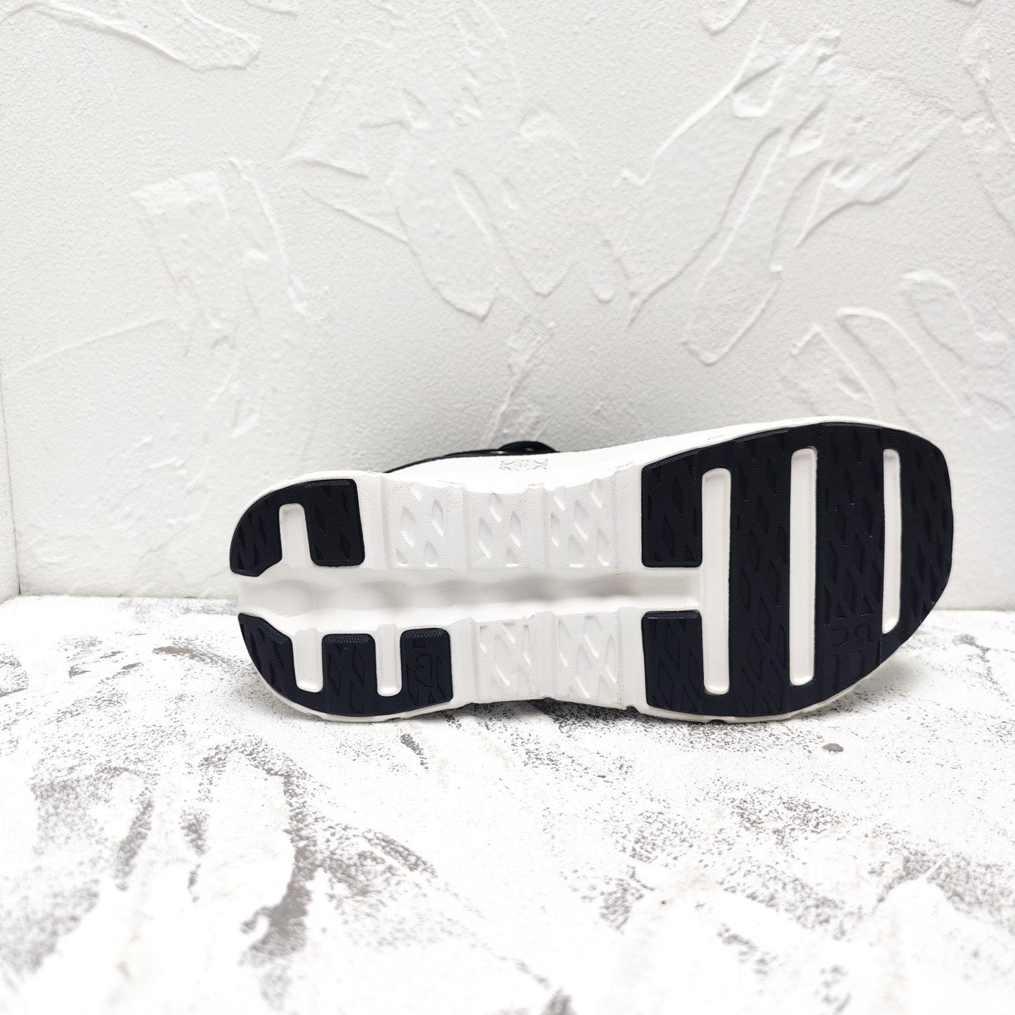 CLOUDTILT 2.0 SNEAKER PALE GRAY MIX BLACK CALFSKIN AND BREATHABLE MESH