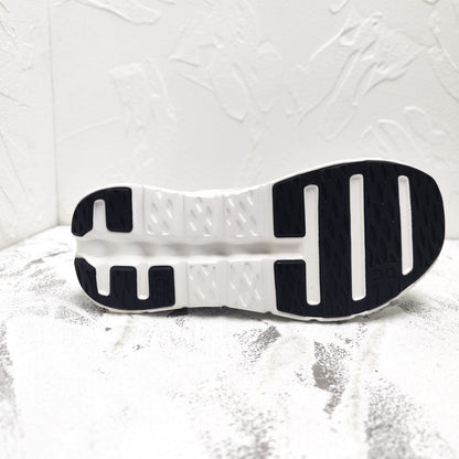 CLOUDTILT 2.0 SNEAKER EMERALD GREEN MIX PALE GRAY CALFSKIN AND BREATHABLE MESH