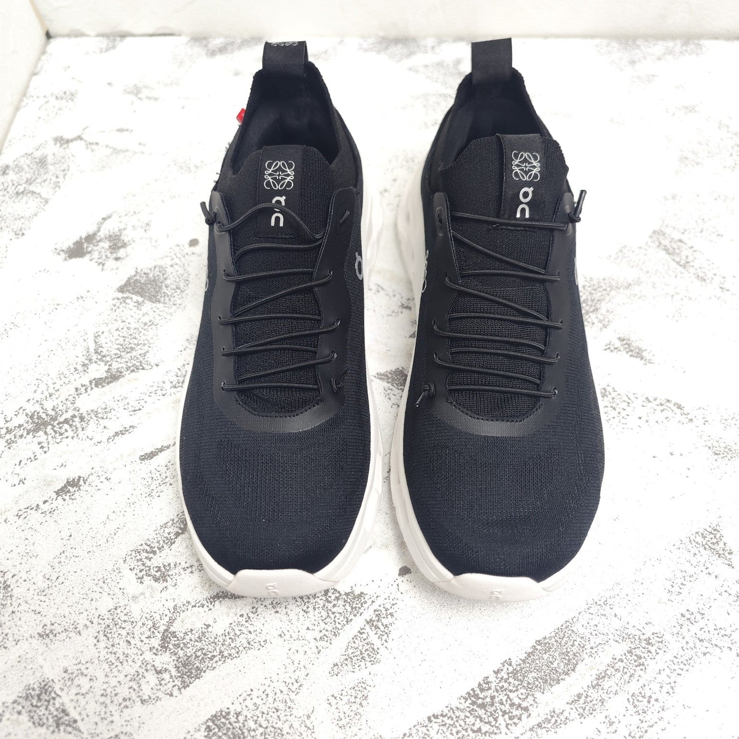 CLOUDTILT SNEAKER 2.0 IN BLACK RECYCLED POLYESTER