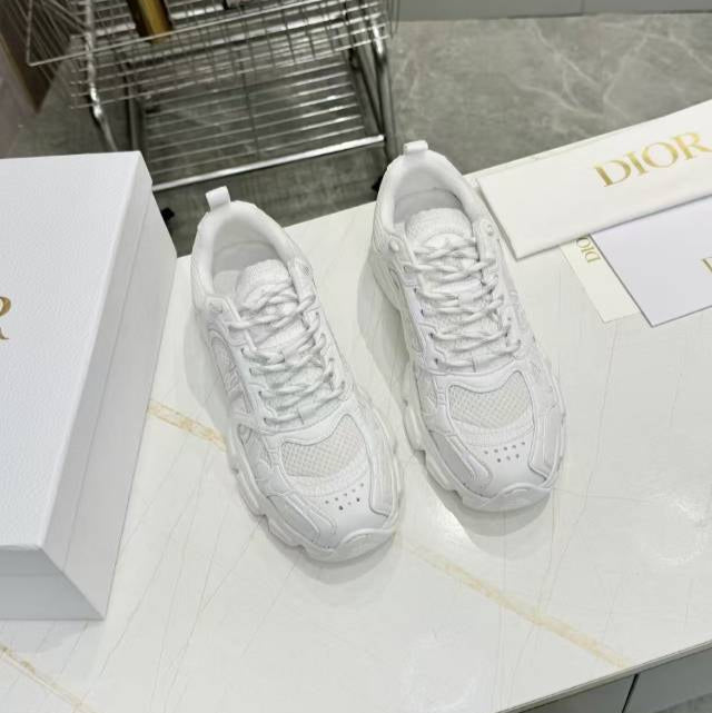 CD CHORONO SNEAKER IN WHITE MESH