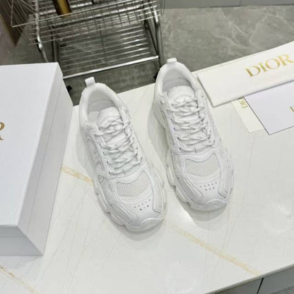 CD CHORONO SNEAKER IN WHITE MESH