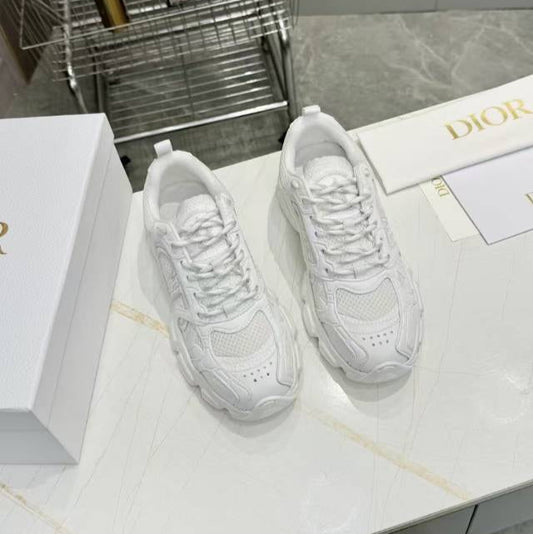 CD CHORONO SNEAKER IN WHITE MESH