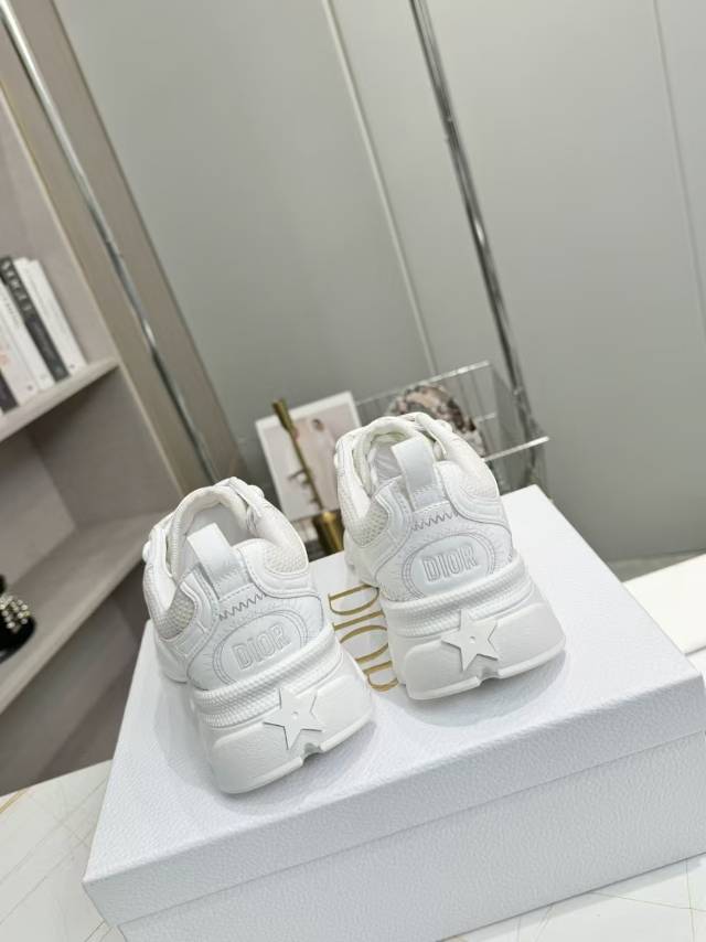 CD CHORONO SNEAKER IN WHITE MESH