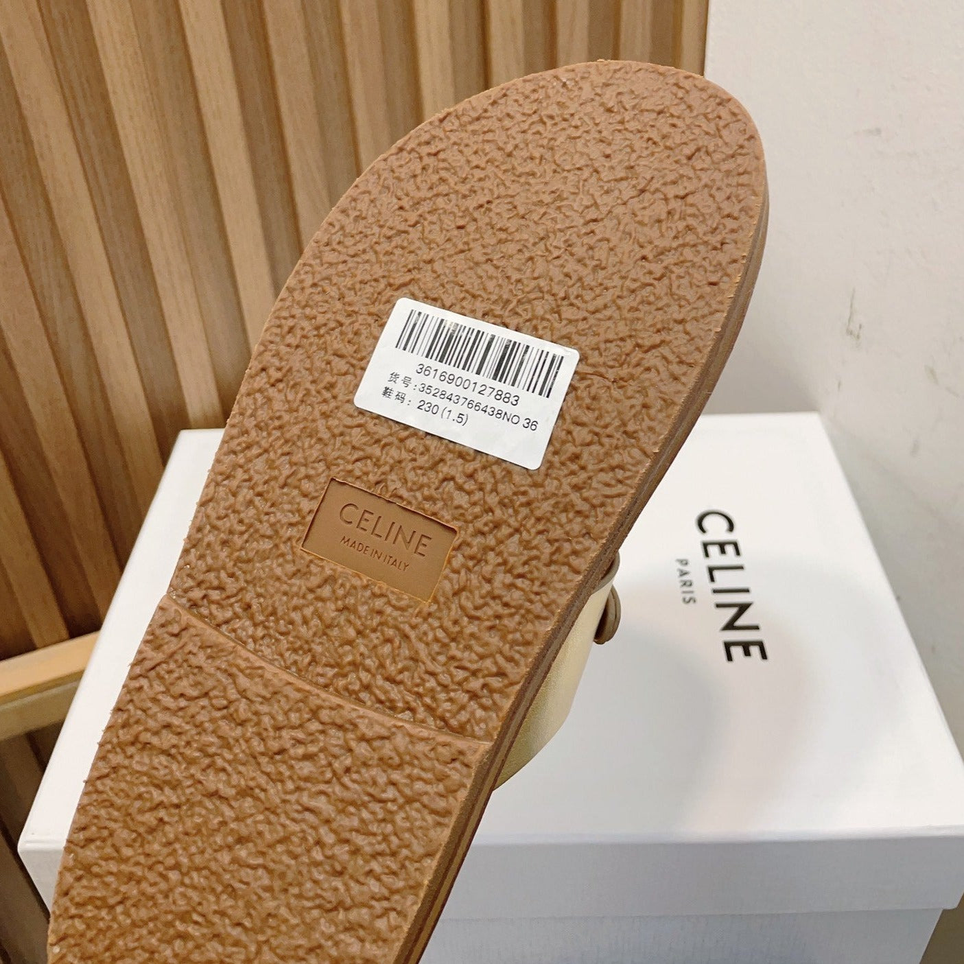 DAD SANDALS GOLD BROWN CALFSKIN