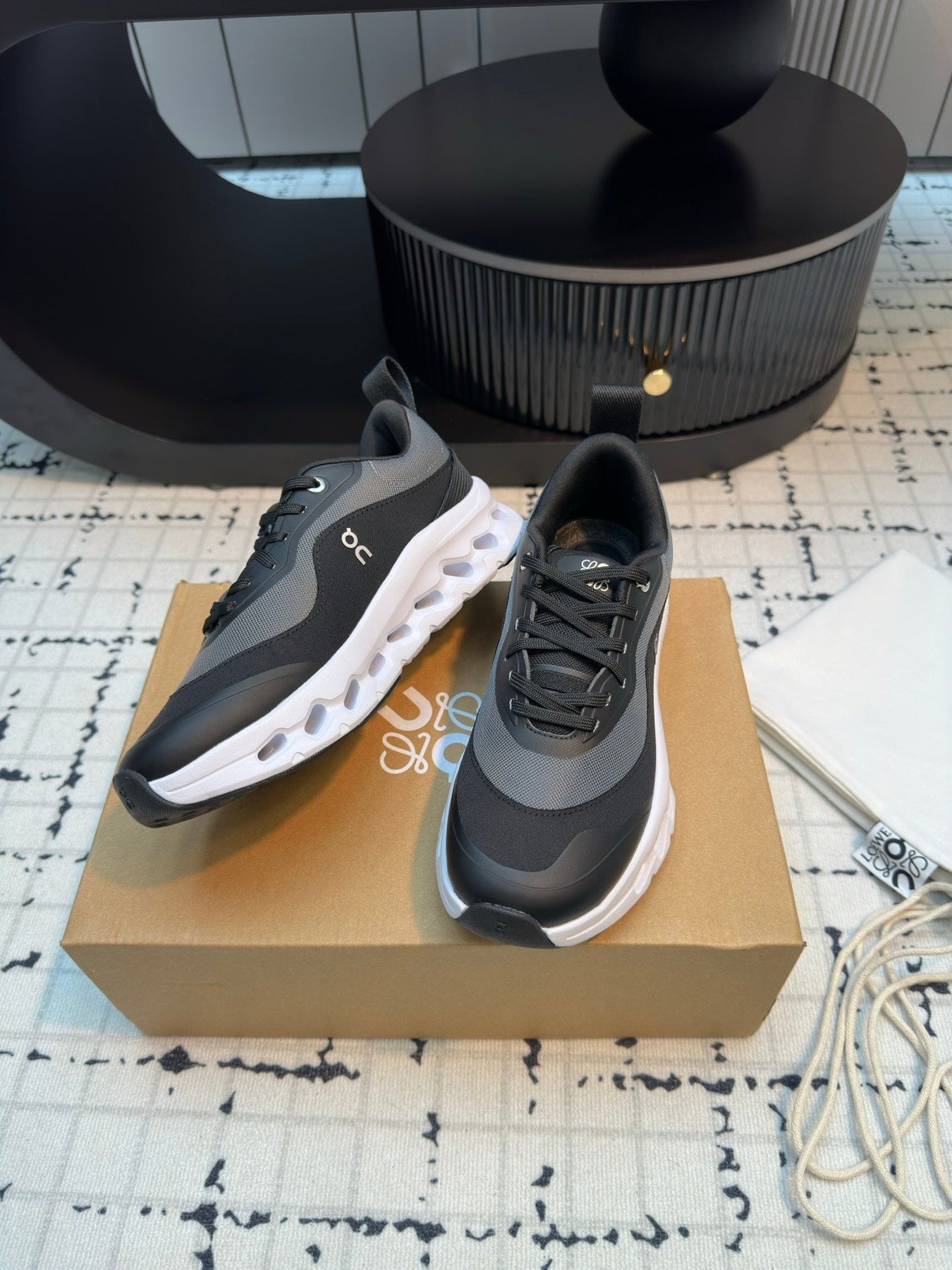 LW CLOUDTILT 2.0 SNEAKER BLACK POLYESTER