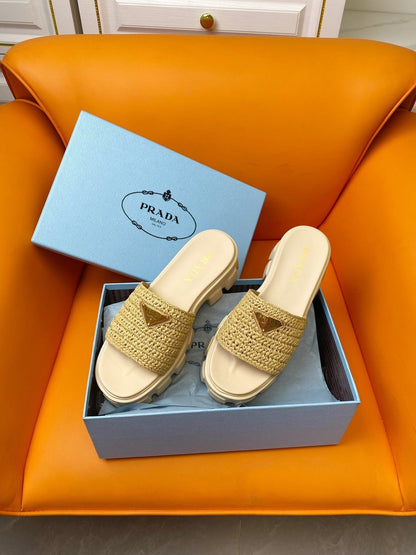 Pra Wedge Sandal 60 Beige