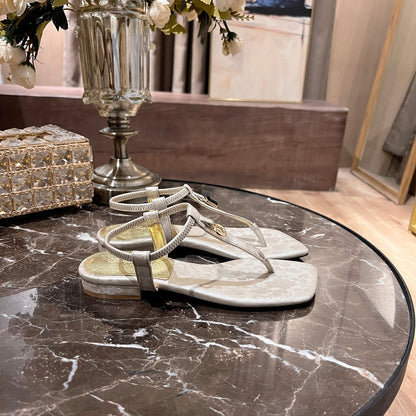 LP MINDIL SANDAL SMOKY WHITE SILK