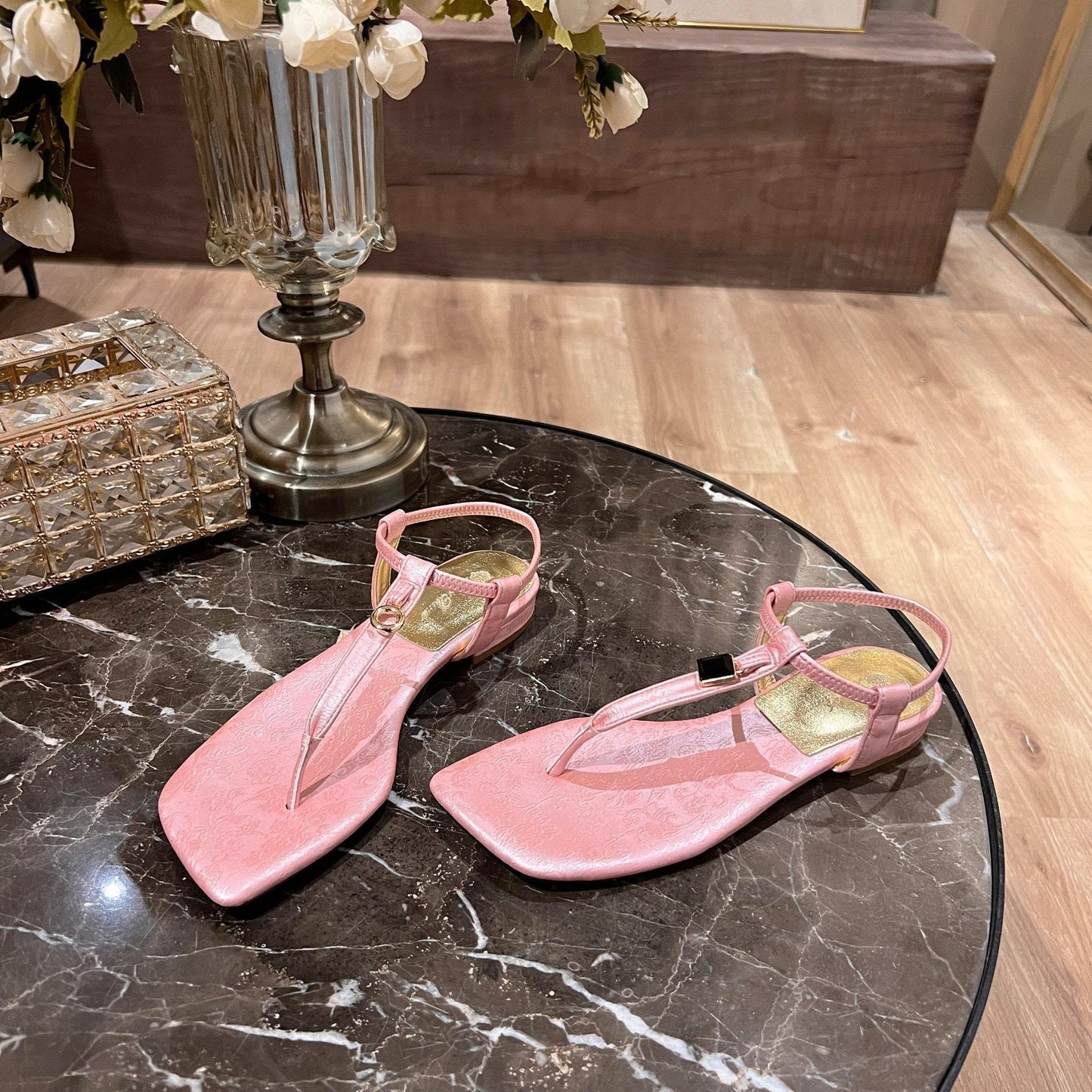 LP MINDIL SANDAL LIGHT PINK SILK