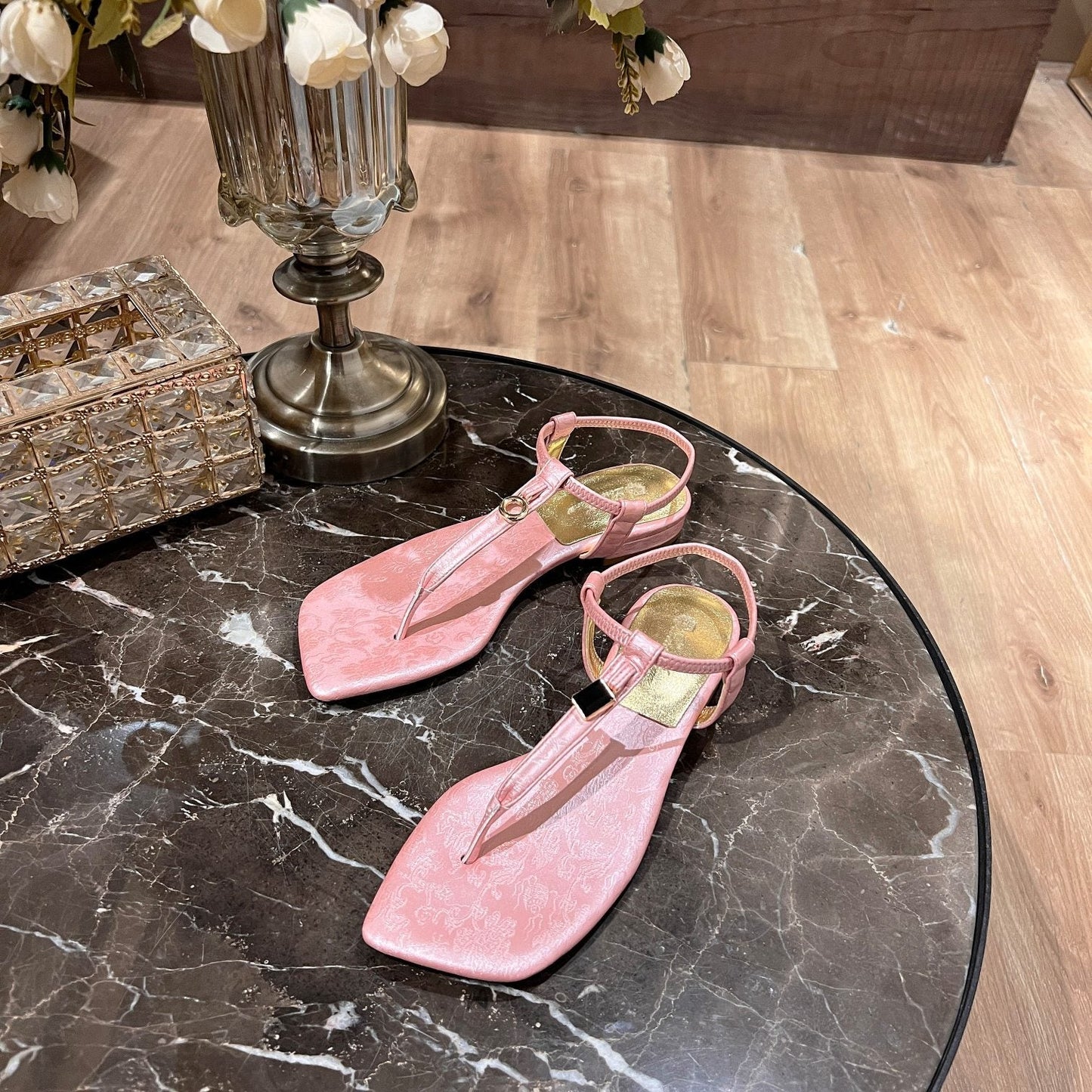 LP MINDIL SANDAL LIGHT PINK SILK