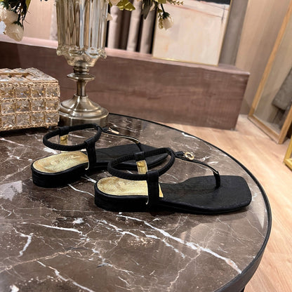 LP MINDIL SANDAL BLACK SILK