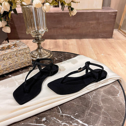 LP MINDIL SANDAL BLACK SUEDE