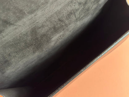 DIONYSUS LAGRE SHOULDER BAG 42 IN BLACK GG GLOSSY LAMBSKIN