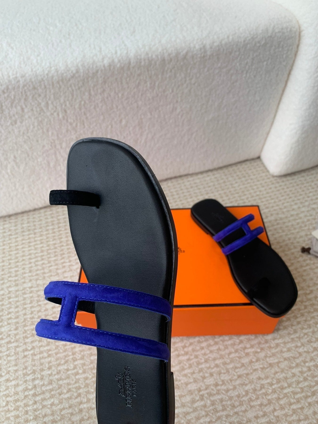 GEORGIA SANDALS BLACK MIX ADMIRAL CALFSKIN