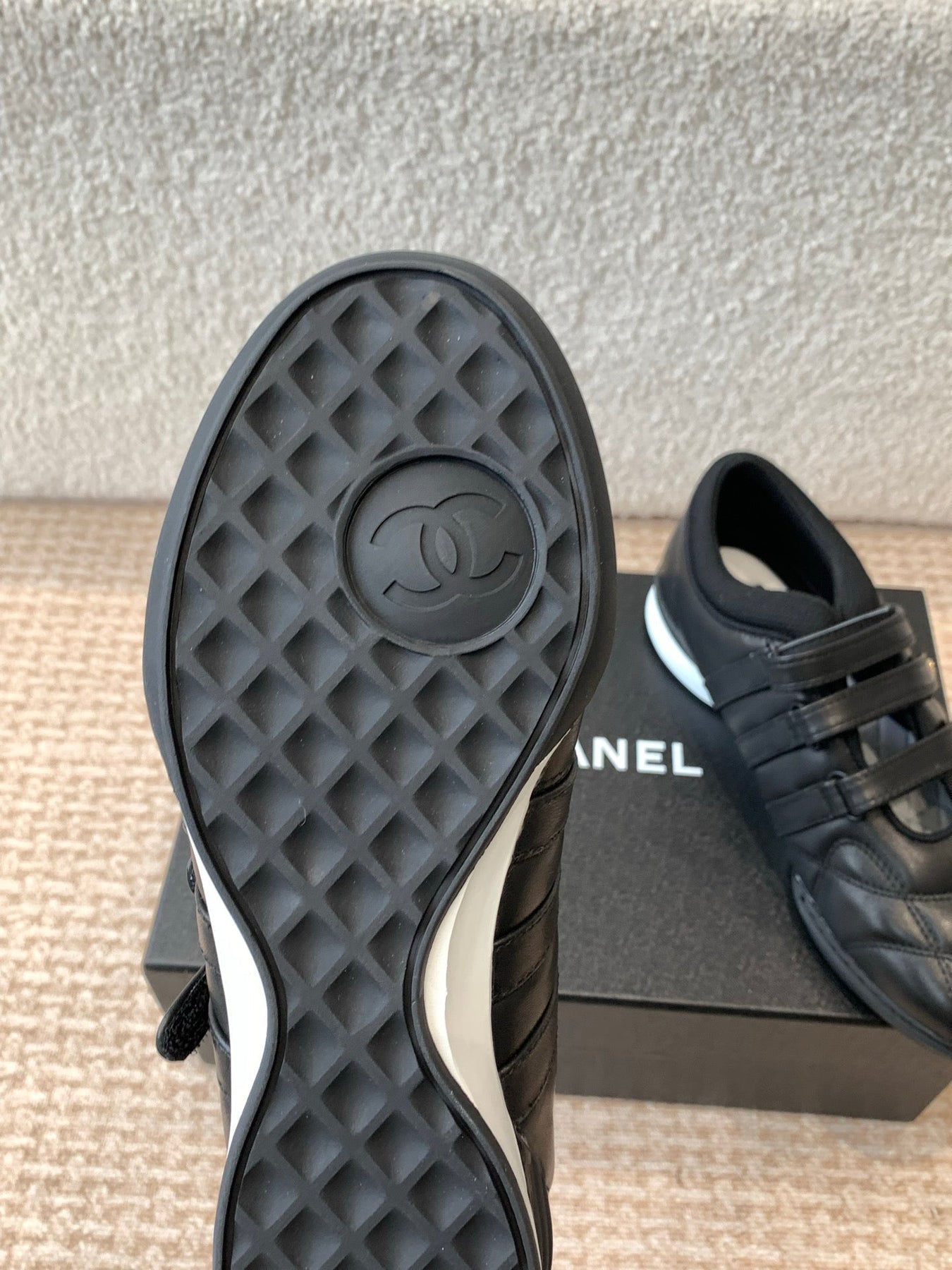 MARY JANE SNEAKERS IN BLACK LAMBSKIN