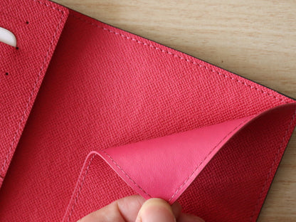 DOLL PASSPORT WALLET IN CHOCOLATE BROWN MONOGRAM CALFSKIN