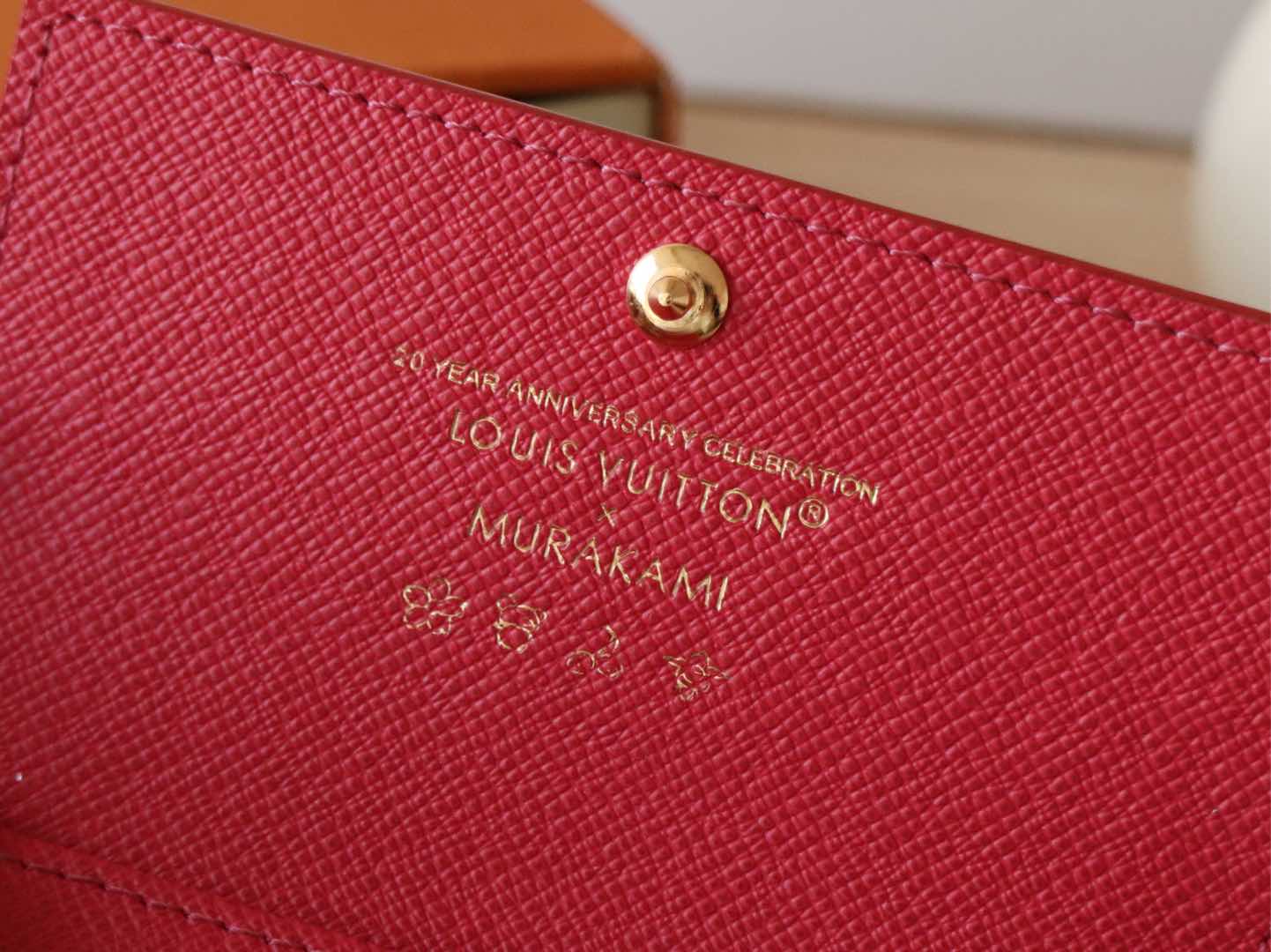 ROSALIE WALLET 12 IN WHITE MIX COLORFUL CALFSKIN