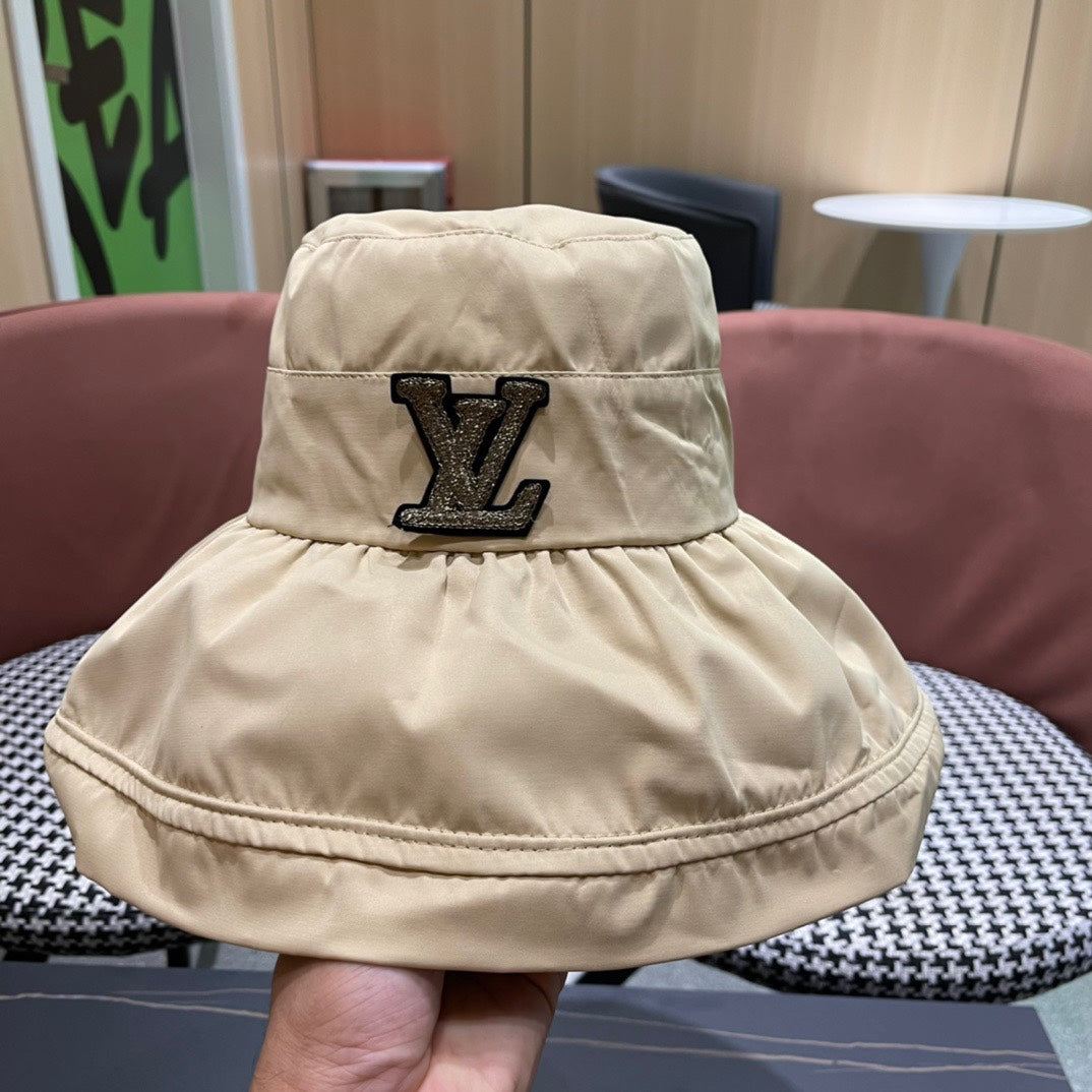 BUCKET HAT IN BEIGE COTTON 404527