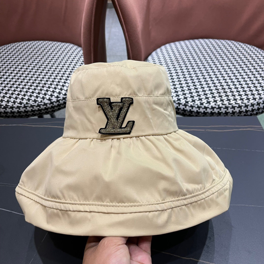 BUCKET HAT IN BEIGE COTTON 404527