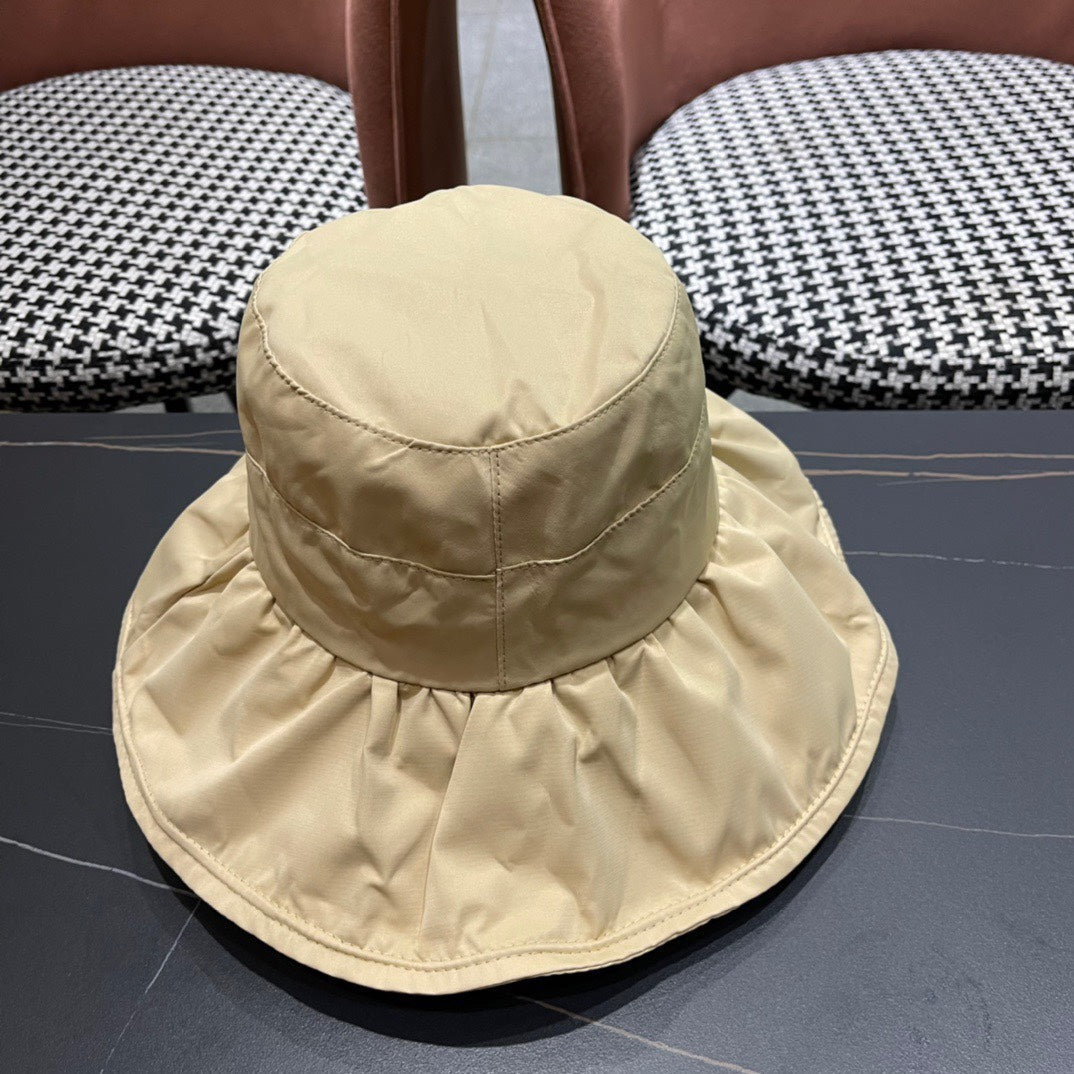 BUCKET HAT IN BEIGE COTTON 404527