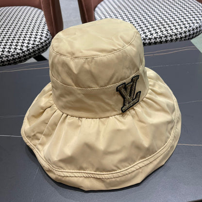 BUCKET HAT IN BEIGE COTTON 404527
