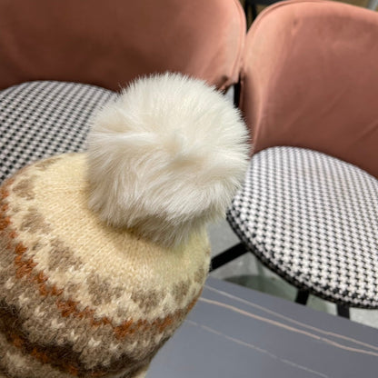 PLUSH WINTER HAT COLORFUL 431201