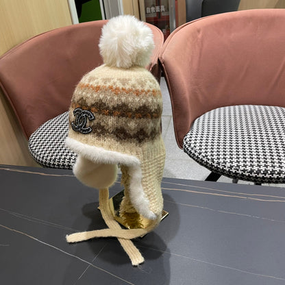 PLUSH WINTER HAT COLORFUL 431201