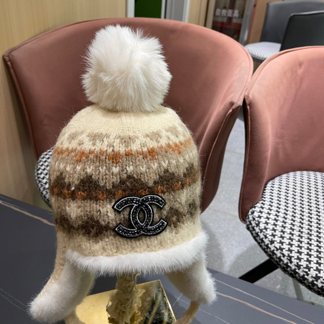 PLUSH WINTER HAT COLORFUL 431201