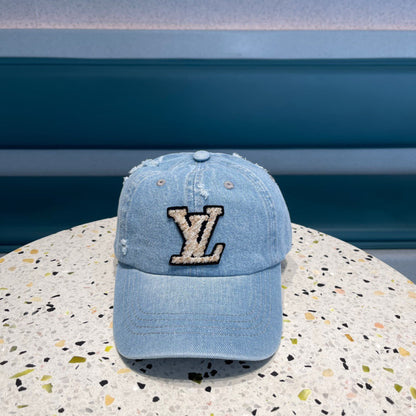 BASEBALL CAP IN LIGHT BLUE DENIM 433086