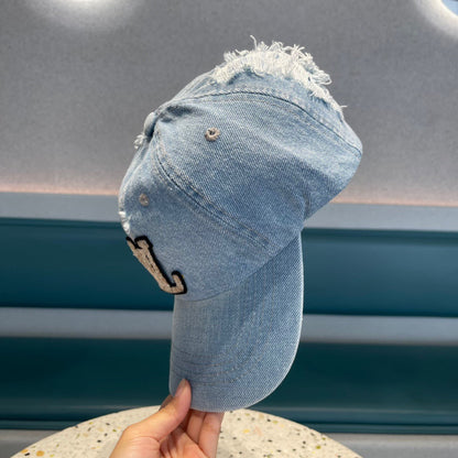 BASEBALL CAP IN LIGHT BLUE DENIM 433086
