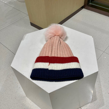 BEANIE HAT IN COLORFUL WOOL 434723