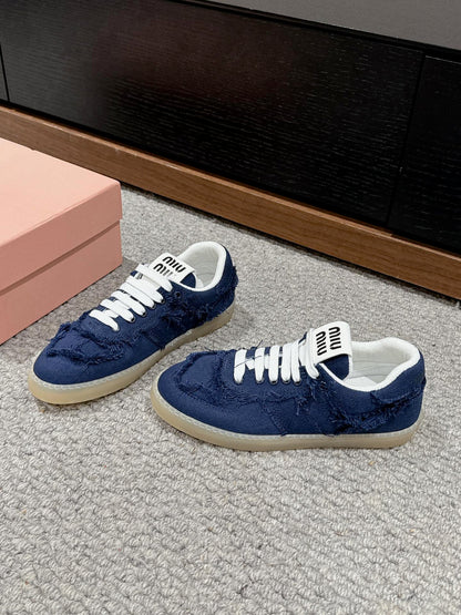 Dexun Sneaker Royal Blue Canvas