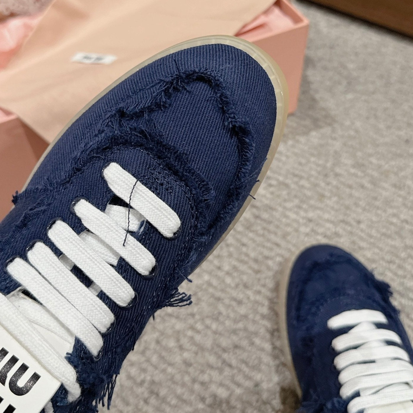 Dexun Sneaker Royal Blue Canvas