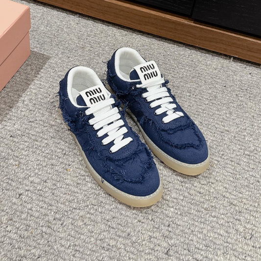 Dexun Sneaker Royal Blue Canvas