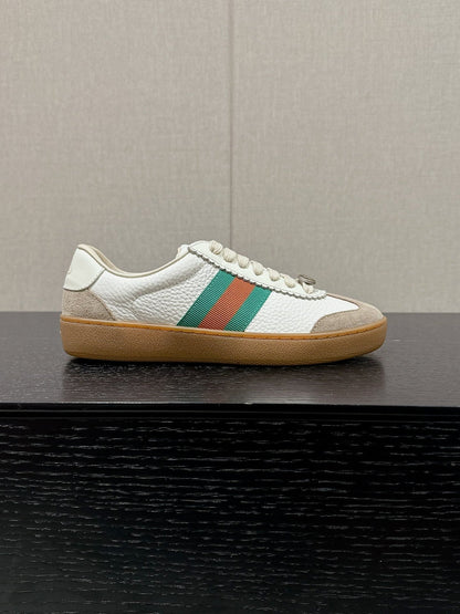 GG & ADIDAS SNEAKER WHITE CALFSKIN