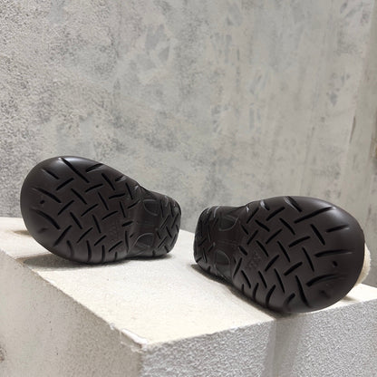 ANKLE BOOTS IN CHOCOLATE BROWN LAMBSKIN WITH SHEARLING LINING