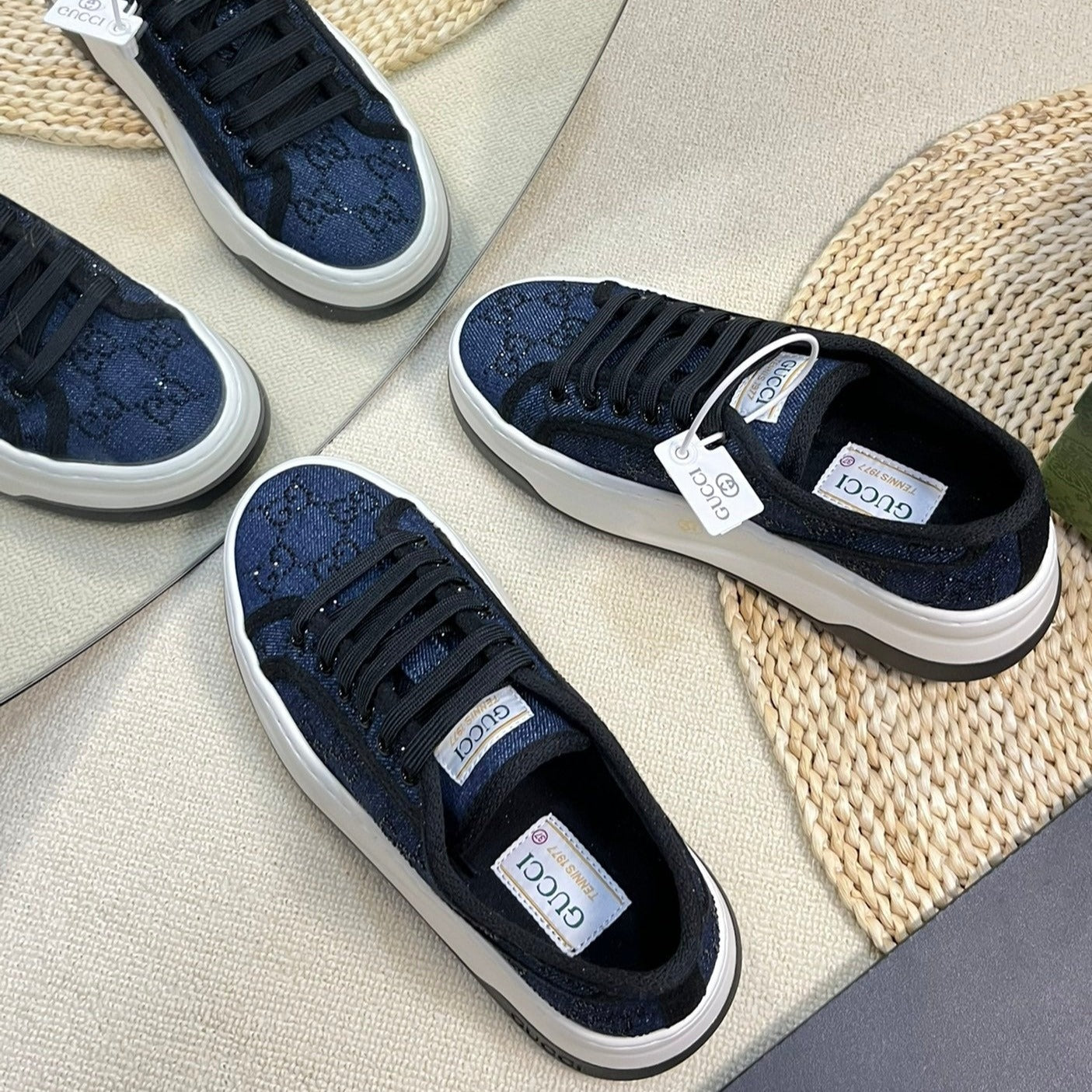 GG Sneaker Tennis 1977 Trainer Oxford Blue Black