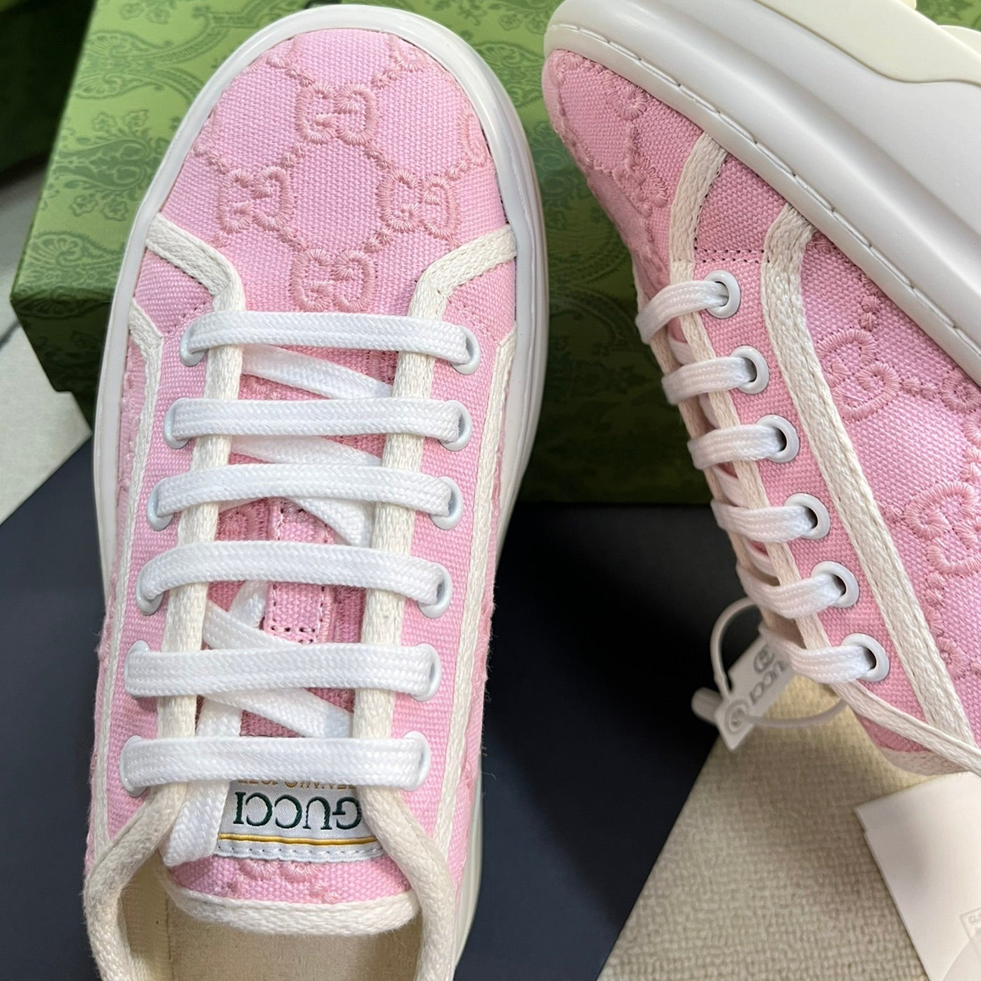 GG Sneaker Tennis 1977 Trainer Pink Pastel