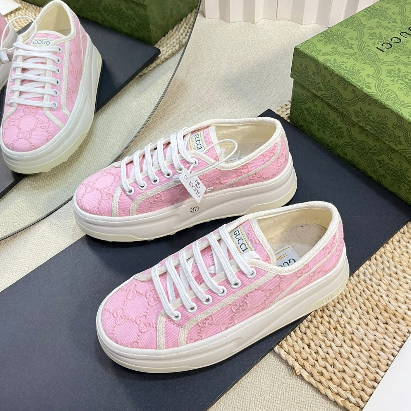 GG Sneaker Tennis 1977 Trainer Pink Pastel