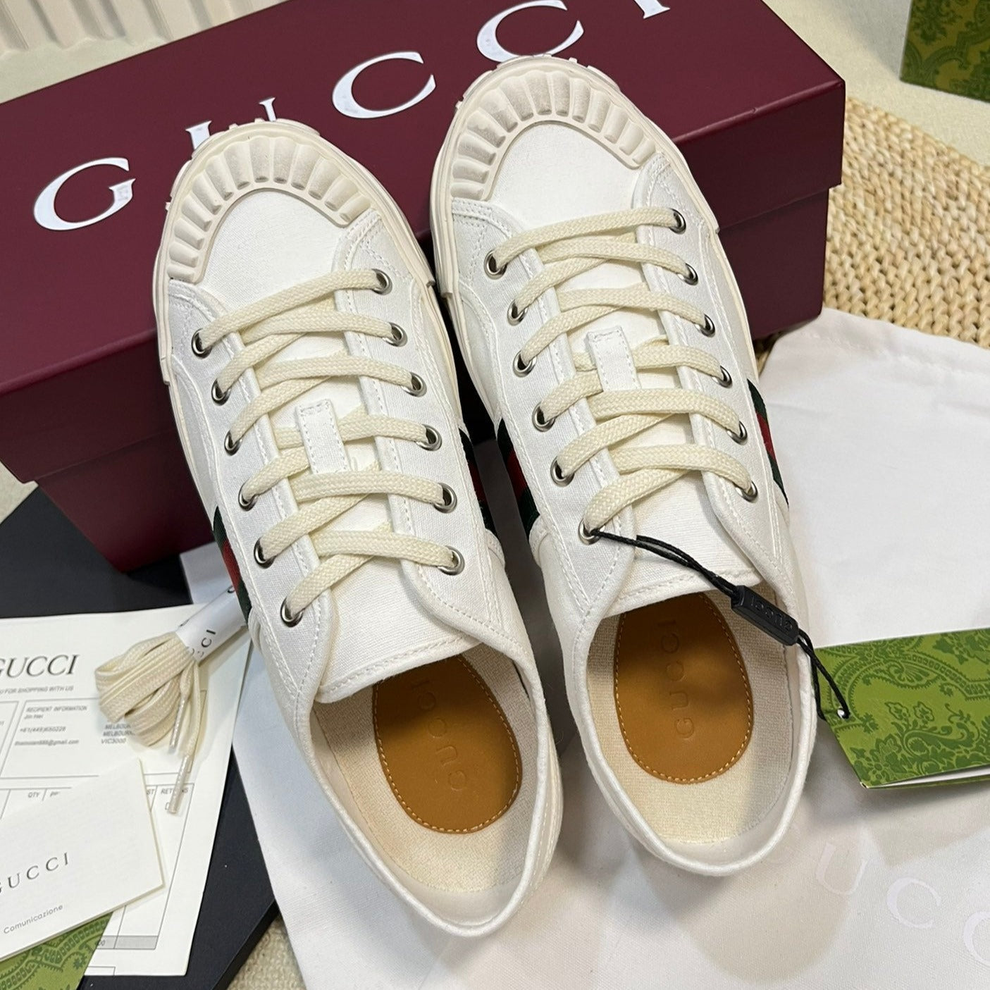 GG Ace signature Sneaker White